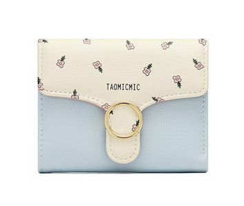 Portofel de dama cu inscriptie si aplicatie