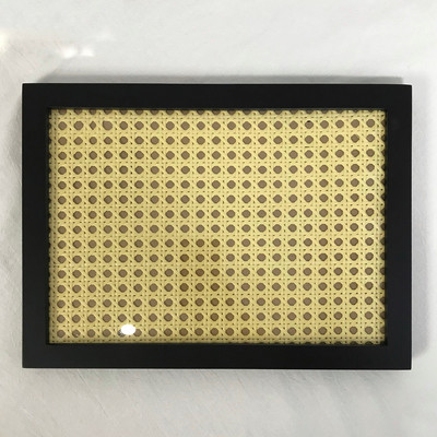 Japán stílusú rattan kozmetikumok különféle tárolótálca műanyag ékszerek parfüm Aromaterápiás kijelzőlemez asztali sminkrendező