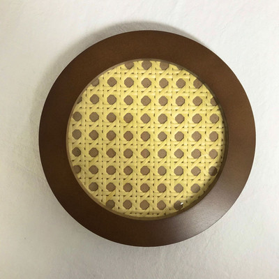 Japán stílusú rattan kozmetikumok különféle tárolótálca műanyag ékszerek parfüm Aromaterápiás kijelzőlemez asztali sminkrendező