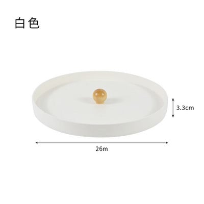 Tava creativa Aromaterapie Cosmetice Tava de depozitare a parfumurilor Decoratiuni de uz casnic Tava de depozitare Tavi rotunde de birou Decorative