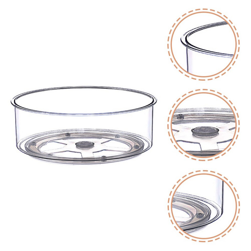 Tvarkyklės stovo patefono laikiklis Besisukantis prieskonių buteliuko padėklas Pagardų spintelė Virtuvės laikiklis Užkandžių sandėliukas Susan Lazy Jar