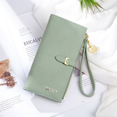 Portofel de dama din piele model nou cu maner