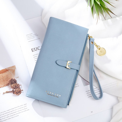 Portofel de dama din piele model nou cu maner