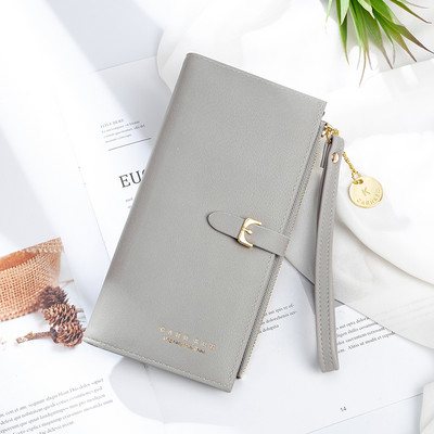 Portofel de dama din piele model nou cu maner