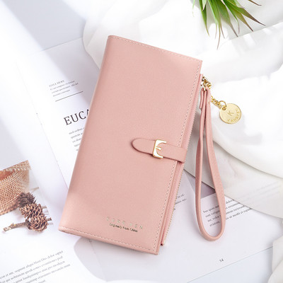 Portofel de dama din piele model nou cu maner