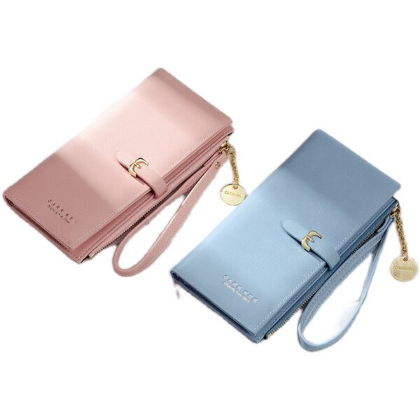 Portofel de dama din piele model nou cu maner