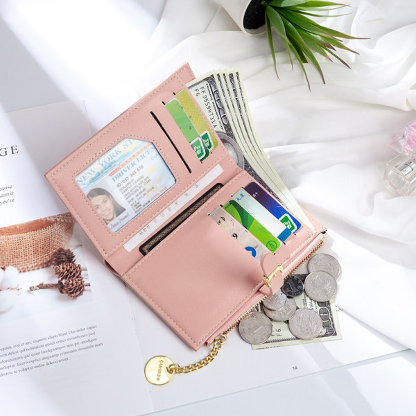 Nový model dámskej peňaženky s priehradkou na bankovky a mince