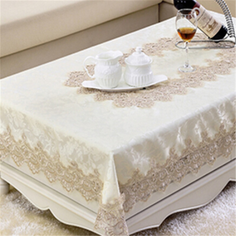 Față de masă europeană jacquard fierbinte Fețe de masă dreptunghiulare clasice pentru evenimente Huse pentru scaune pentru masă din dantelă față de masă pentru masă