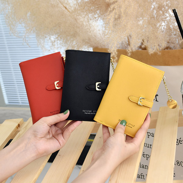 Moteriška piniginė su kišene monetoms