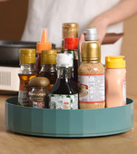 360 besisukanti prieskonių lentynėlė daugiafunkcinis prieskonių laikiklis, alyvai atsparus neslystantis prieskonių laikymo padėklas virtuvės reikmenų laikiklis