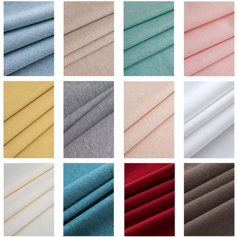 Neperšlampama staltiesė Šiaurės šalių medvilninė ir lininė staltiesė Japoniško stiliaus vienspalvė staltiesė valgomojo stalui Kavos staliukas