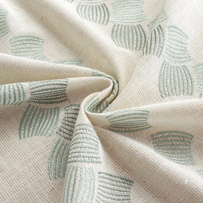 Kūrybiška dekoratyvi lininė staltiesė su kutais Atspari dulkėms, stora stačiakampė vestuvinio valgomojo stalo danga arbatos staltiesė