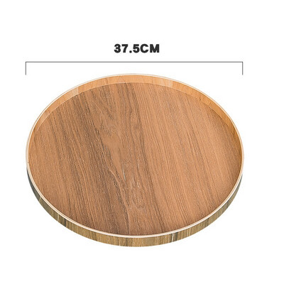 Tanjur od punog drva Tanjur za posluživanje deserta Držač za kruh Držač za začine za voće Dezert Organizator jela za grickalice Tanjuri za pohranu Ukrasni pladnjevi