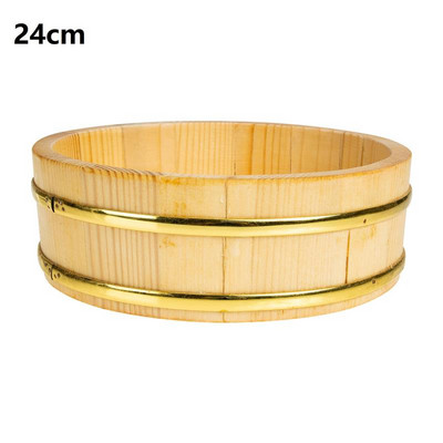 Riisi sushikauss puidust vanni ämber segamine Oke Hangiri puidust jaapani kast väike serveerimiskonteiner pesukausside valmistamine tünn