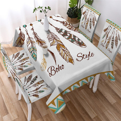 BeddingOutlet Dreamcatcher vízálló terítő Funkcionális virágos terítő piknik partihoz Mandala Bohém terítők