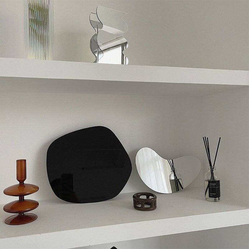 Nordijski akrilni ukrasi za aromaterapiju Pladanj za pohranu Kreativna nepravilna parfemska svijeća Pladanj za nakit Stolni organizator za kozmetiku