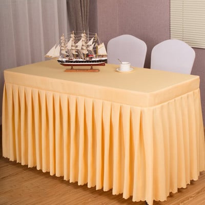 Sada obrusov do zasadacích miestností, hotel, školenie, kancelária, výstava, aktivita, obdĺžniková sukňa na stôl, prihlásiť sa, obrus na mieru