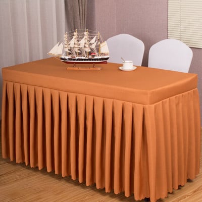 Sada obrusov do zasadacích miestností, hotel, školenie, kancelária, výstava, aktivita, obdĺžniková sukňa na stôl, prihlásiť sa, obrus na mieru