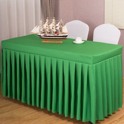 Sada obrusov do zasadacích miestností, hotel, školenie, kancelária, výstava, aktivita, obdĺžniková sukňa na stôl, prihlásiť sa, obrus na mieru
