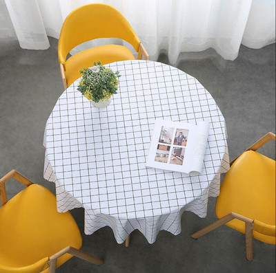 Moderan stil Vodootporan, otporan na ulja, otporan na opekotine, bez pranja Hotelski restoran Okrugli oblik Kuhinjski stolnjak F8463