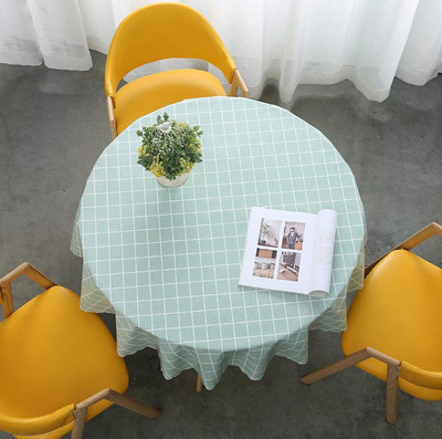 Moderan stil Vodootporan, otporan na ulja, otporan na opekotine, bez pranja Hotelski restoran Okrugli oblik Kuhinjski stolnjak F8463