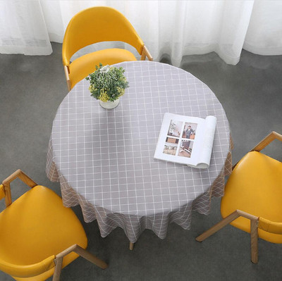 Moderan stil Vodootporan, otporan na ulja, otporan na opekotine, bez pranja Hotelski restoran Okrugli oblik Kuhinjski stolnjak F8463