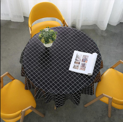 Moderan stil Vodootporan, otporan na ulja, otporan na opekotine, bez pranja Hotelski restoran Okrugli oblik Kuhinjski stolnjak F8463