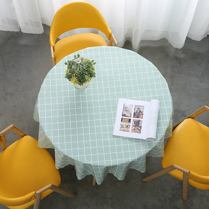 Moderan stil Vodootporan, otporan na ulja, otporan na opekotine, bez pranja Hotelski restoran Okrugli oblik Kuhinjski stolnjak F8463