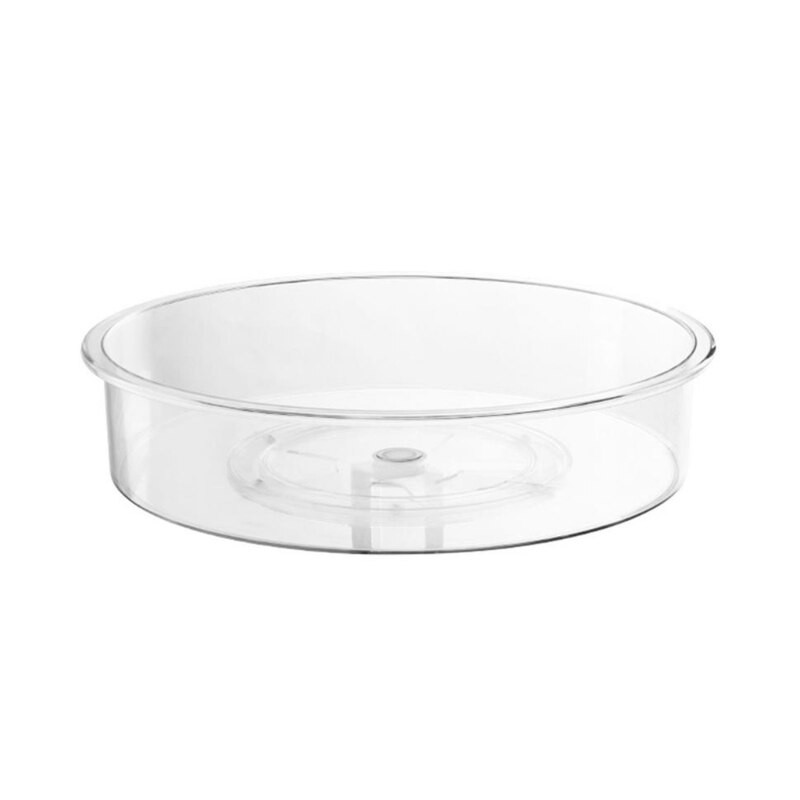 1 bucată 9/12 inch plată rotativă pentru organizare și containere de depozitare pentru dulap, cămară, frigider, blat, condimente de bucătărie