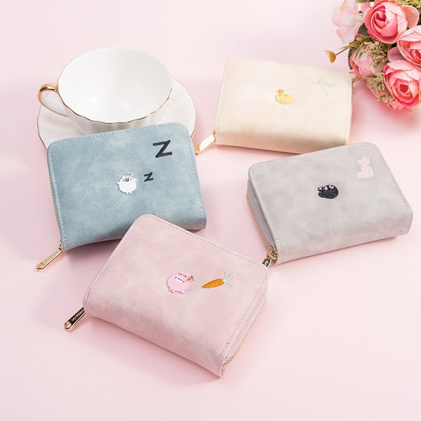 Model nou portofel mic de dama cu fermoar