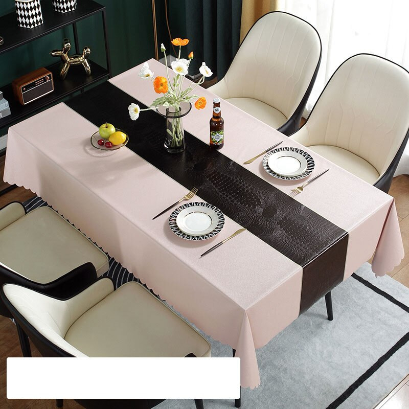 Piesă pe acoperiș de masă Pânză Față de masă dreptunghiulară Pânză de ulei Față de masă impermeabilă Pvc Bucătărie de acasă Decor pentru petreceri Eco