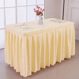 Meijuner 2021 Hot Hotel konferenciaterem asztali szoknya poliészter esküvői bankett asztalterítő otthoni terítő
