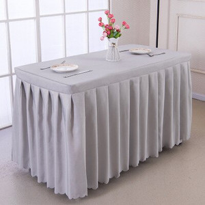 Meijuner 2021 Hot Hotel konferenciaterem asztali szoknya poliészter esküvői bankett asztalterítő otthoni terítő