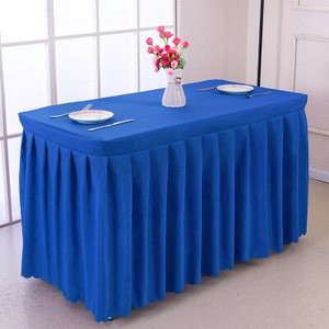 Meijuner 2021 Hot Hotel konferenciaterem asztali szoknya poliészter esküvői bankett asztalterítő otthoni terítő
