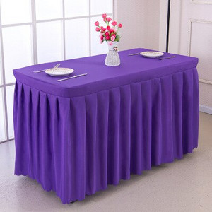 Meijuner 2021 Hot Hotel konferenciaterem asztali szoknya poliészter esküvői bankett asztalterítő otthoni terítő