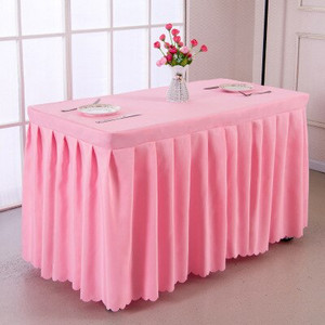 Meijuner 2021 Hot Hotel konferenciaterem asztali szoknya poliészter esküvői bankett asztalterítő otthoni terítő