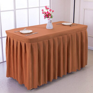 Meijuner 2021 Hot Hotel konferenciaterem asztali szoknya poliészter esküvői bankett asztalterítő otthoni terítő