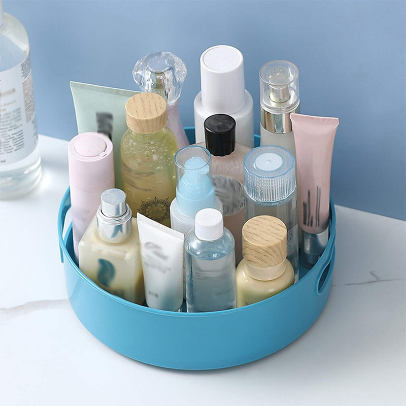 Virtuvė 360 laipsnių besisukanti prieskonių laikymo dėžutė butelių padėklas Šaldytuvas pagardų gėrimų lentynėlė buteliukai kosmetikos vaisių laikymo lentyna