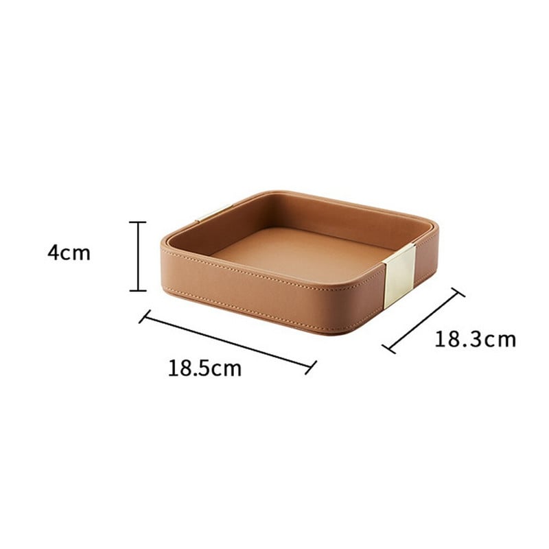 bencross odinis stalinis laikymo dėklas Kvadratinis laikymo raktų dėklas europietiško stiliaus papuošalų odinis stalčius