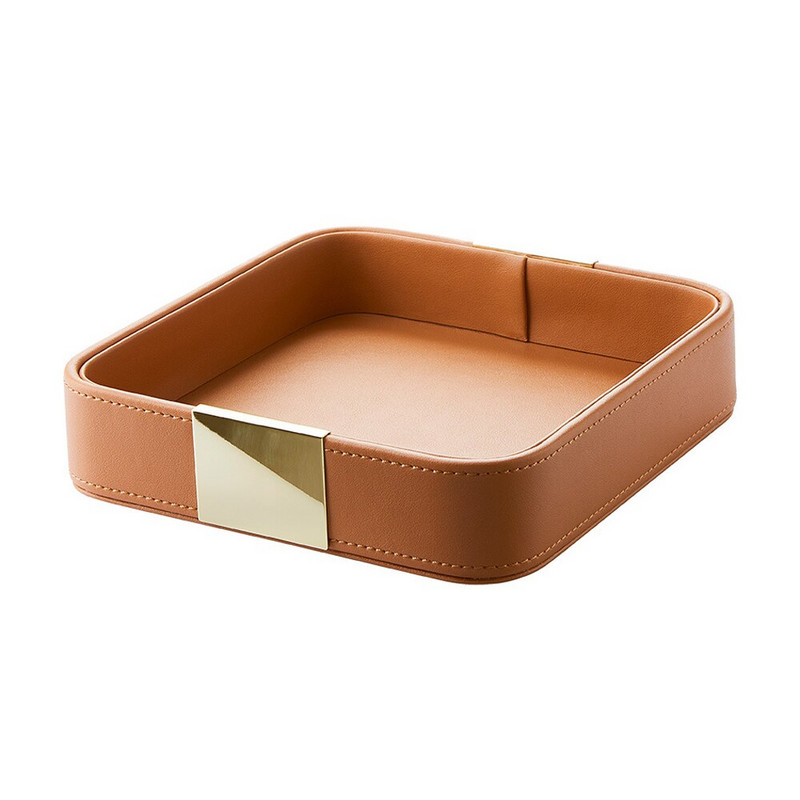 bencross odinis stalinis laikymo dėklas Kvadratinis laikymo raktų dėklas europietiško stiliaus papuošalų odinis stalčius