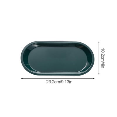 Nordic Fruit Snacks Ékszer Vitrin Fürdőszoba Hiússág Munkalap Aromaterápiás Illóolaj tartó Fém tárolótálca