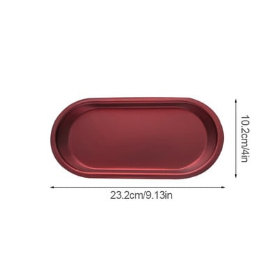 Nordic Fruit Snacks Ékszer Vitrin Fürdőszoba Hiússág Munkalap Aromaterápiás Illóolaj tartó Fém tárolótálca