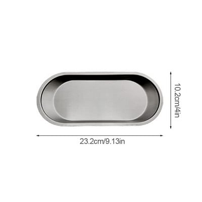 Nordic Fruit Snacks Ékszer Vitrin Fürdőszoba Hiússág Munkalap Aromaterápiás Illóolaj tartó Fém tárolótálca