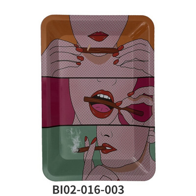 Metalni pladanj za motanje korova od 10 kom. Metalni pladanj za smotanje cigareta Biljni duhan Lim od bijelog lima Diskovi za dim cigarete Ladica za papir za cigarete