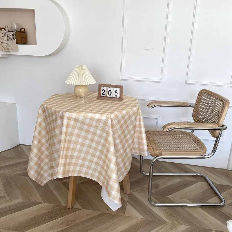 Fețe de masă Coreea Față de masă Acoperire Față de masă cafea Cameră Covorașa rotundă pentru picnic Pătură Veselă Decorare nuntă