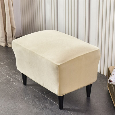 Velvet Szárnyas székhuzat Stretch Spandex ferde fotelhuzatok Levehető Relax kanapéhuzatok Ülőpárna huzatokkal Egyszínű