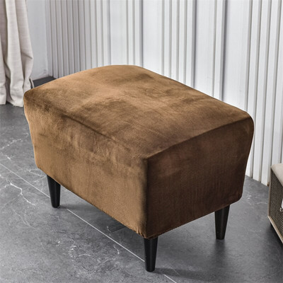 Velvet Szárnyas székhuzat Stretch Spandex ferde fotelhuzatok Levehető Relax kanapéhuzatok Ülőpárna huzatokkal Egyszínű