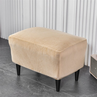 Velvet Szárnyas székhuzat Stretch Spandex ferde fotelhuzatok Levehető Relax kanapéhuzatok Ülőpárna huzatokkal Egyszínű