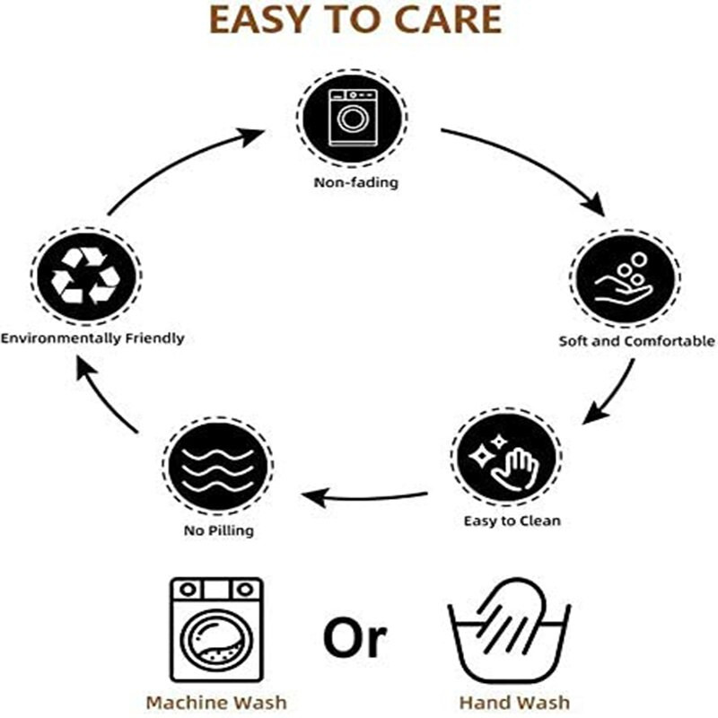 Barna pamutvászon terítők ráncmentes fakulásgátló terítő étkezőasztalhoz Bojt téglalap vastag asztalterítő dekor