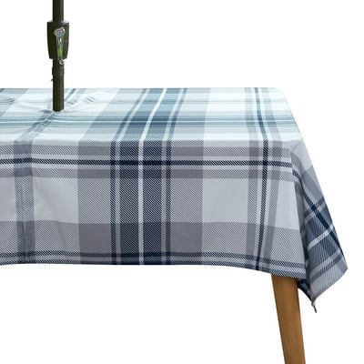 Față de masă impermeabilă în aer liber imprimată digital cu orificiu pentru fermoar Față de masă umbrelă de plajă Față de masă impermeabilă 29 de culori